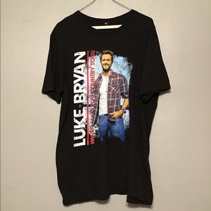 Luke Bryan Tour Band Shirt